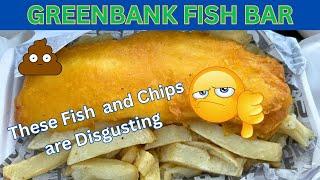 Disgusting Fish and Chips From Greenbank Fish Bar