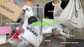 [shopping haul]韓国通販MUSINSA秋服10万円分爆買い購入品紹介⭐︎/무신사 하울