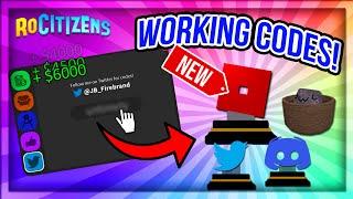 ALL Roblox RoCitizens Codes in 60 Seconds! (ROBLOX TROPHY) #shorts