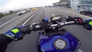 Eğitime giderken // Yamaha Mt09