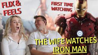 Iron Man (2008) -The Wife Reacts - First Time Watching - Flix n Feels