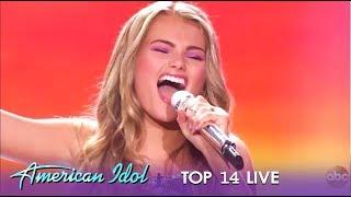 Riley Thompson: 16-Year-Old Country Girl WOWS The Judges! | American Idol 2019