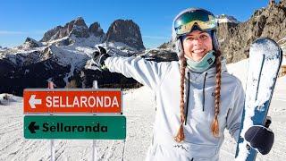 Sellaronda in Dolomiti Superski: Die schönste Skirunde der Alpen