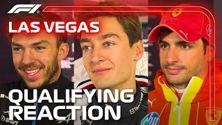 Drivers React After Qualifying | 2024 Las Vegas Grand Prix