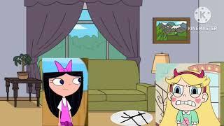Isabella And Broken plate Star Butterfly Gets Grounded