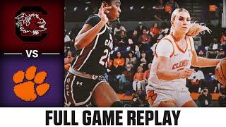 South Carolina vs. Clemson Full Game Replay | 2024-25 ACC Women's Basketball