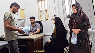 The risk of Mahtab's spinal cord being severed and sent to the hospital by Majid