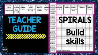 4th Grade Daily Math Warm Up-ENTIRE YEAR-Daily Review-Math Spiral Review