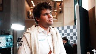 Magnus Carlsen After Beating Gukesh