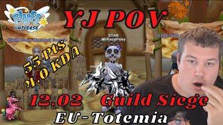 Flyff Universe - Guild Siege YJ POV 12.02 Guild War Totemia - Best MMO 2023