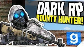 BOUNTY HUNTER - Gmod DarkRP | Rooftop Sniping!