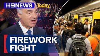 Union train strike could cancel Sydney New Years Eve fireworks | 9 News Australia