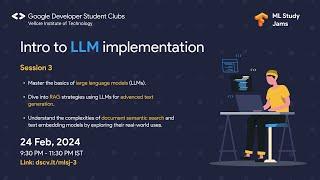 MLSJ: Intro to LLM Implementation