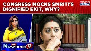 Rahul-Smriti 'Sarkari Bangala' Row: Congress Mocks Irani's Exit, Who's Being Arrogant? | Newshour