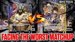 [WORST Matchup] - Black Lucci vs Black-Yellow Luffy [OP07] [One Piece Card Game]