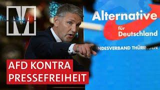 Pressefreiheit im Visier: Wie die AfD kritischen Journalismus bekämpft - MONITOR