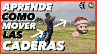  GOLF SWING CADERAS ︎ los 3 MOVIMIENTOS que DEBES SABER 