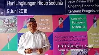 Pesan Kepala P3E Kalimantan KLHK pada Hari Lingkungan Hidup Sedunia 2018