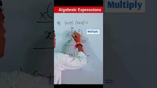 Multiplication of Algebra expressions #Maths Trick  Maths With BigBen 