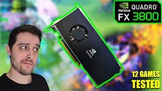 Nvidia Quadro FX 3800 | This was an $800 GPU in 2009!