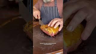Picanha made on a gas grill
