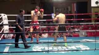 Mahdi Abdi (Tiger Muay Thai) vs Loic (Emerald Gym) @ Patong Boxing Stadium