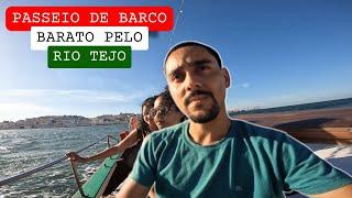 INCRÍVEL EXPERIÊNCIA EM UM BAR DE LISBOA E PASSEIO DE BARCO PELO RIO TEJO