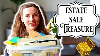 So Many Amazing Finds - Massive Estate Sale Haul! (Sewing, Knitting, Embroidery, Crochet)