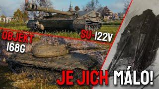 Objekt 168G a SU-122V - Dva snipeři se představují