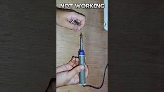 How to Make a soldering iron #shorts