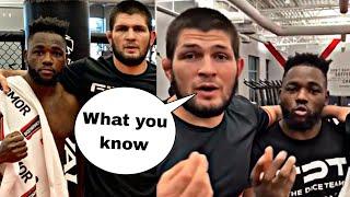 Khabib & Manel Kape Got Into a HEATED ARGUMENTS