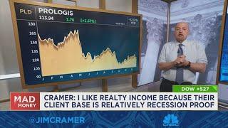 Jim Cramer explains why he likes these 3 real-estate stocks for 2023