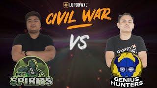 LuponWxc Civil War : Dan Vs. Joevy