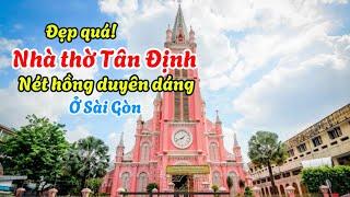 Đẹp quá!Ngôi Thánh Đường màu hồng, đã làm đắm say biết bao Người