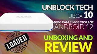 Unblock Tech Ubox 10 Review: Is this the Best Streaming Device of 2023?