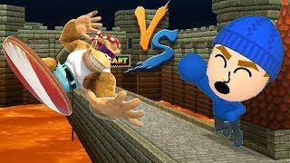 Tombwarrior Vs Overpowered Funky Kong (Mario Kart Wii Mission Mode #5)