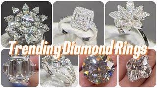 Best Diamond Ring for Girl | Part 3 | Latest Engagement  Rings Designs 2024 @Gold_Glamour