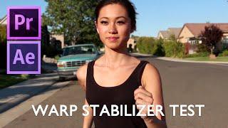 Warp Stabilizer Test Shots in Premiere Pro / After Effects