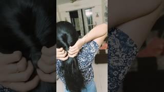 Try Pony tail with a twist‍ #richa #hairstyle #ponytail #ponyhack