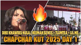 DIKI KHAWBEL NULA | KEIMAH SENES × TLUMTEA etc... | CHAPCHAR KUT 2025 PERFORMANCE [ Reaction !! ]