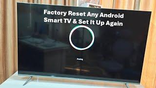 How to Factory Reset Any Android Smart TV and Set It Up Again