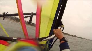 Windsurf a La badine Avec La Bic Techno 283