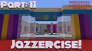 How to Build Starcourt Mall in Minecraft: Part 11 | Jazzercise!!