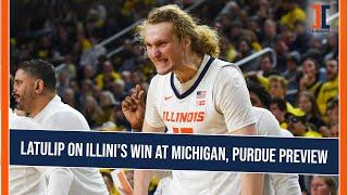 Mike LaTulip on Michigan win, Purdue preview | Illini Inquirer Podcast