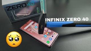 Infinix Zero 40 4G Screen Scratch & Gorilla Glass 5 Durability Test ️