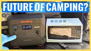 Jackery Explorer 2000 Plus Solar Generator VS Camping Trip: The Future Of Camping?