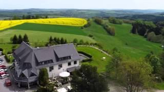 Rundflug über das Hotel Waldesruh Lengefeld im Erzgebirge