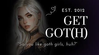 [F4M] Goth Crush Finds You Listen to Audio RP [Lonely Comfort][Awkward Listener][Meta]["Good Boy"]