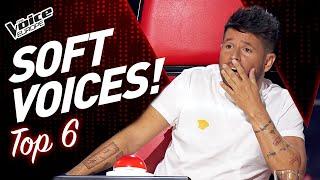 Most FRAGILE and SOFT Voices on The Voice! | TOP 6