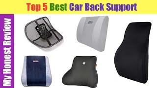 Top 5 : Best Car Back Support In India | Lumber Support For Car Seat India | Back Pain Car Seat